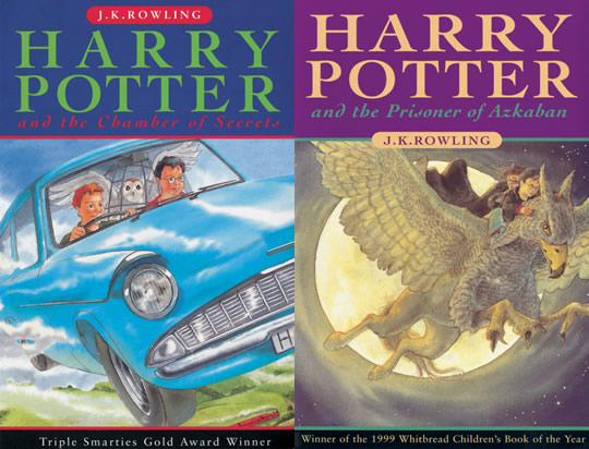 Harry Potter - Livro 2 e 3 - UK Canada Austrália