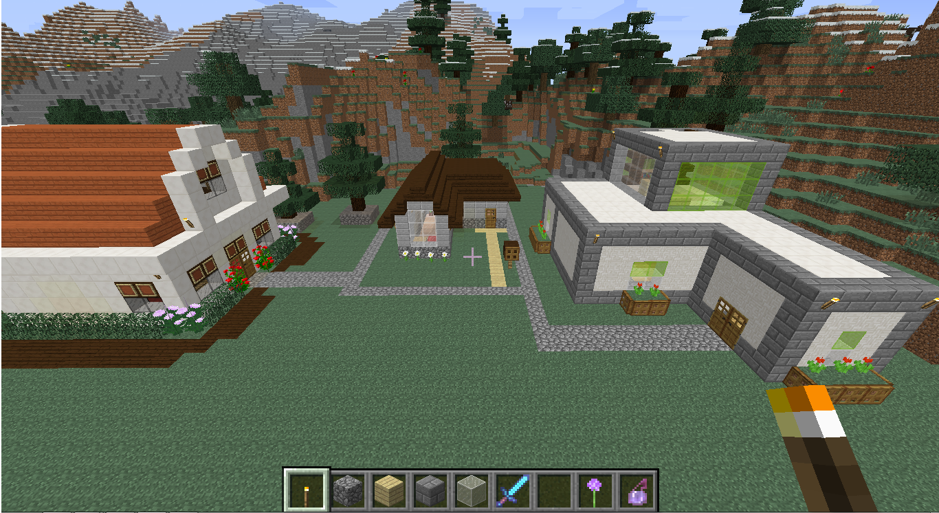 Minecraft house 